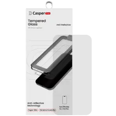 Casper Snap Tempered Glass For iPhone 12 / 12 Pro (Retail Pack) (AR Clear)