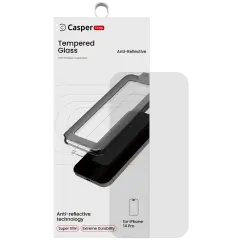 Casper Snap Tempered Glass For iPhone 14 Pro (Retail Pack) (AR Clear)