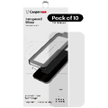 Casper Snap Tempered Glass Compatible For iPhone 15 Pro Max (10 Pack) (AR Clear)