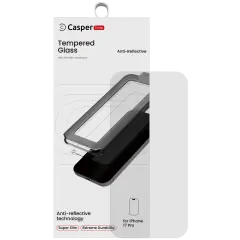 Casper Snap Tempered Glass For iPhone 17 Pro / 18 Pro (Retail Pack) (AR Clear)
