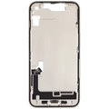 Mid-Frame Housing W/ Charging Port Flex & Small Parts For iPhone 14 (US Version) (Used OEM Pull: Grade B) (Starlight)