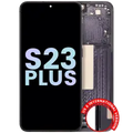 OLED Assembly With Frame For Samsung Galaxy S23 Plus 5G (US & International) (Service Pack) (Phantom Black)