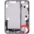 Mid-Frame Housing W/ Charging Port Flex & Small Parts For iPhone 14 Plus (EU / Global Version) (Used OEM Pull: Grade A) (Purple)