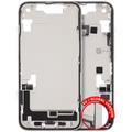 Mid-Frame Housing W/ Charging Port Flex & Small Parts For iPhone 14 (EU / Global Version) (Used OEM Pull: Grade B) (Starlight)