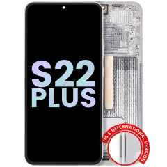 OLED Assembly With Frame For Samsung Galaxy S22 Plus 5G (Service Pack) (White)