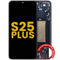 OLED Assembly With Frame For Samsung Galaxy S25 Plus 5G (US & International Version) (Refurbished) (Blue Black)