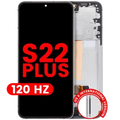 OLED Assembly With Frame For Samsung Galaxy S22 Plus 5G (US & International Version) (Aftermarket Plus) (120Hz) (White)