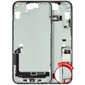 Mid-Frame Housing W/ Charging Port Flex & Small Parts For iPhone 15 Plus (US Version) (Used OEM Pull: Grade B) (Green)