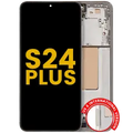 OLED Assembly With Frame For Samsung Galaxy S24 Plus 5G (US & International Version) (Refurbished) (Amber Yellow)