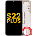 OLED Assembly With Frame For Samsung Galaxy S22 Plus 5G (US & International Version) (Refurbished) (Pink Gold / Violet)