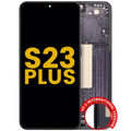 OLED Assembly With Frame For Samsung Galaxy S23 Plus 5G (US & International) (Refurbished) (Phantom Black)