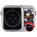 Housing Assembly Compatible For Watch Series 8 (45MM) (Used OEM Pull: Grade A) (Cellular Version) (Aluminum / Silver)