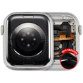 Housing Assembly Compatible For Watch Series 8 (45MM) (Used OEM Pull: Grade A) (GPS Version) (Aluminum / Silver)