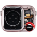 Housing Assembly Compatible For Watch Series 9 (41MM) (Used OEM Pull: Grade A) (Cellular Version) (Aluminum / Pink)
