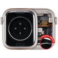 Housing Assembly Compatible For Watch Series 9 (41MM) (Used OEM Pull: Grade A) (Cellular Version) (Aluminum / Starlight)