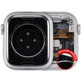 Housing Assembly Compatible For Watch Series 9 (41MM) (Used OEM Pull: Grade A) (Cellular Version) (Aluminum / Silver)