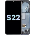 OLED Assembly With Frame For Samsung Galaxy S22 5G (Service Pack) (Green)
