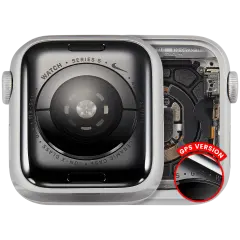 Housing Assembly Compatible For Watch Series 5 (40MM) (Used OEM Pull: Grade A) (GPS Version) (Aluminum / Silver)