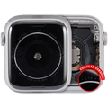Housing Assembly Compatible For Watch Series 5 (44MM) (Used OEM Pull: Grade A) (Cellular Version) (Aluminum / Silver)
