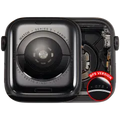 Housing Assembly Compatible For Watch Series 5 (44MM) (Used OEM Pull: Grade A) (GPS Version) (Aluminum / Space Black)