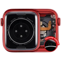 Housing Assembly Compatible For Watch Series 6 (40MM) (Used OEM Pull: Grade A) (Cellular Version) (Aluminum / Red)