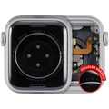 Housing Assembly Compatible For Watch Series 6 (40MM) (Used OEM Pull: Grade A) (Cellular Version) (Aluminum / Silver)