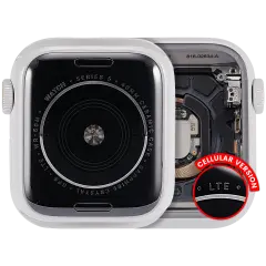 Housing Assembly Compatible For Watch Series 5 (40MM) (Used OEM Pull: Grade A) (Cellular Version) (Ceramic / White)