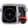 Housing Assembly Compatible For Watch Series 4 (44MM) (Used OEM Pull: Grade A) (Cellular Version) (Aluminum / Silver)