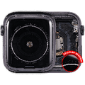 Housing Assembly Compatible For Watch Series 4 (44MM) (Used OEM Pull: Grade A) (Cellular Version) (Aluminum / Space Black)