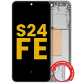 OLED Assembly With Frame For Samsung Galaxy S24 FE 5G (US & International Version) (Refurbished) (Gray)