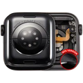 Housing Assembly Compatible For Watch Series 6 (40MM) (Used OEM Pull: Grade A) (GPS Version) (Aluminum / Space Black)