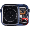 Housing Assembly Compatible For Watch Series 6 (44MM) (Used OEM Pull: Grade A) (GPS Version) (Aluminum / Blue)