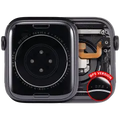 Housing Assembly Compatible For Watch Series 6 (44MM) (Used OEM Pull: Grade A) (GPS Version) (Aluminum / Space Black)