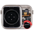 Housing Assembly Compatible For Watch Series 9 (45MM) (Used OEM Pull: Grade A) (Cellular Version) (Aluminum / Starlight)