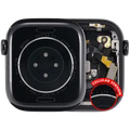 Housing Assembly Compatible For Watch Series 10 (42MM) (Used OEM Pull: Grade A) (Cellular Version) (Aluminum / Jet Black)