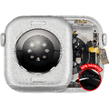 Housing Assembly Compatible For Watch Series 10 (42MM) (Used OEM Pull: Grade A) (GPS Version) (Aluminum / Silver)