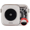 Housing Assembly Compatible For Watch Series SE 2nd (40MM)(Aluminum/Starlight)(Cellular Version)