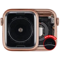Housing Assembly Compatible For Watch Series SE 1st (40MM) (Used OEM Pull: Grade A) (GPS Version) (Aluminum / Gold)