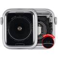 Housing Assembly Compatible For Watch Series SE 1st (40MM) (Used OEM Pull: Grade A) (GPS Version) (Aluminum / Silver)