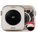 Housing Assembly Compatible For Watch Series SE 2nd (44MM) (Used OEM Pull: Grade A) (GPS Version) (Aluminum / Starlight)