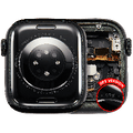 Housing Assembly Compatible For Watch Series 7 (41MM) (Used OEM Pull: Grade A) (GPS Version) (Aluminum / Green)