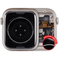 Housing Assembly Compatible For Watch Series 7 (45MM) (Used OEM Pull: Grade A) (Cellular Version) (Aluminum / Starlight)