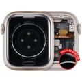 Housing Assembly Compatible For Watch Series 8 (41MM) (Used OEM Pull: Grade A) (Cellular Version) (Aluminum / Starlight)