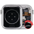 Housing Assembly Compatible For Watch Series 8 (41MM) (Used OEM Pull: Grade A)) (Cellular Version) (Aluminum / Silver)