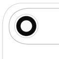 Back Camera Lens (Glass Only) With Adhesive Compatible For iphone Air (Real Sapphire) (Premium) (10 Pack)