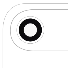 Back Camera Lens (Glass Only) With Adhesive Compatible For iphone Air (Real Sapphire) (Premium) (10 Pack)