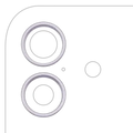 Back Camera Bezel Ring Only For iPhone 17 (Lavender) (2 Piece Set)