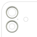 Back Camera Bezel Ring Only For iPhone 17 (Sage) (2 Piece Set)