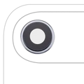 Back Camera Lens With Bracket & Bezel For iPhone Air (3 Piece Set) (Premium) (Sky Blue)