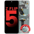 Inner OLED Assembly With Frame Compatible For Samsung Galaxy Z Flip 5 5G (F731) (US & International) (Aftermarket Plus) (Mint)